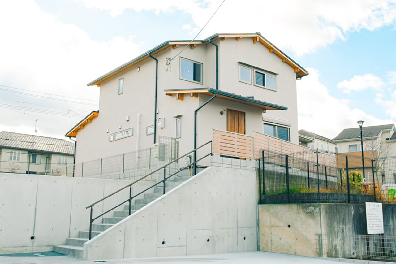 三田市　分譲モデルハウス　自然素材の家
